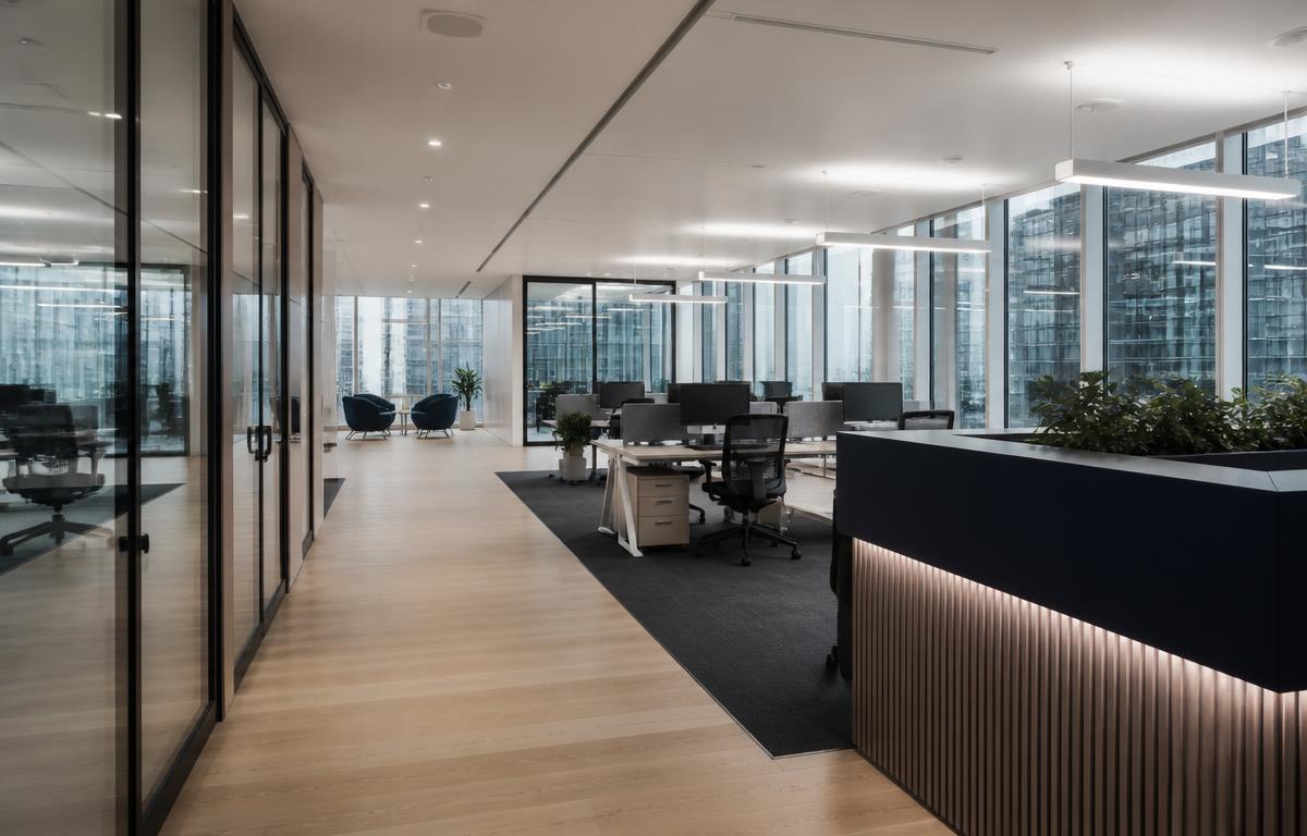Immaculate modern office in the City of London